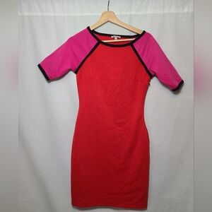 Juicy courture colour block bodycon mini dress- Size 4 womens